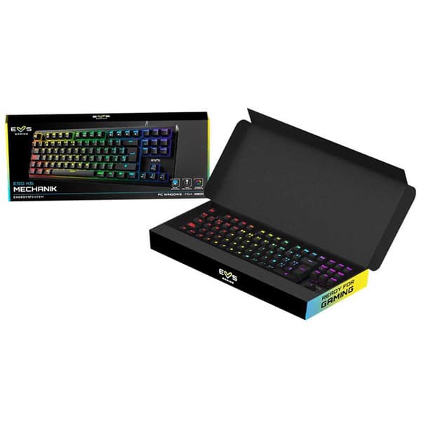 Energy Sistem Spel Mekaniskt Tangentbord Esg K6 Mechanik Svart Spanish QWERTY