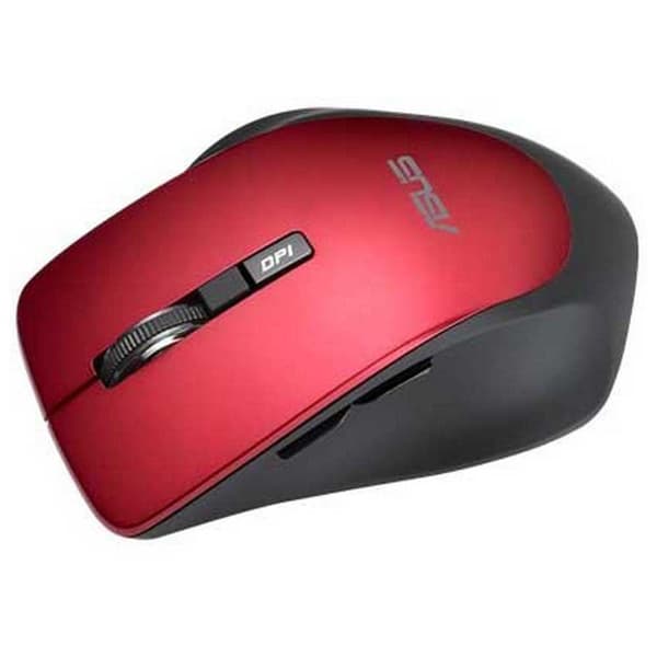 Asus Trådløs Mus Wt425 1600 Dpi Rød