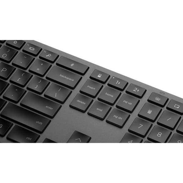 Hp Trådlöst Tangentbord 975 Svart Spanish QWERTY