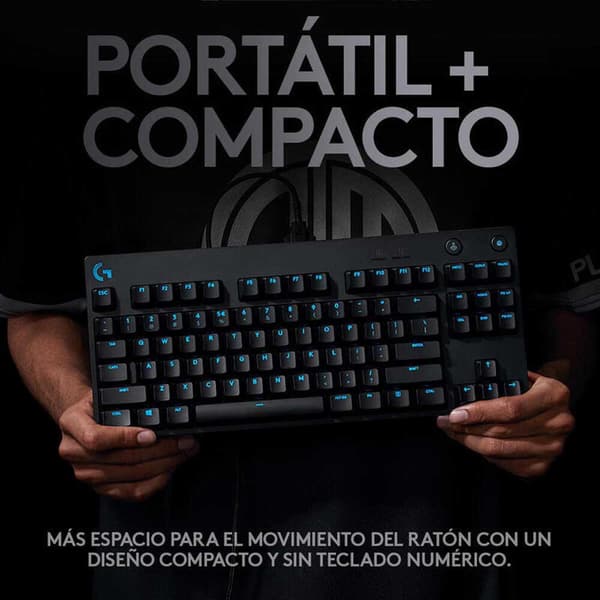 Logitech Gaming Tastatur G Pro Sort Spanish QWERTY