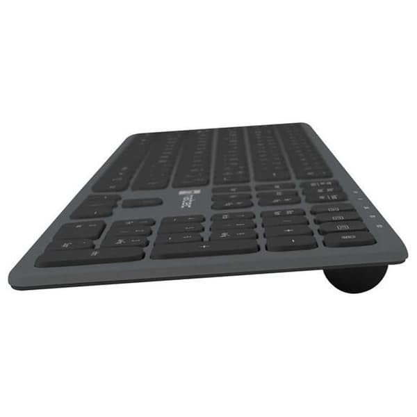 Natec Langaton Näppäimistö Dolphin Slim Musta Spanish QWERTY
