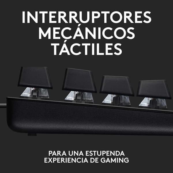Logitech Mekaaninen Näppäimistö G413 Se Hopeinen Spanish QWERTY