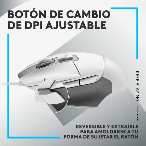 Logitech Spelmus G502 X Silver