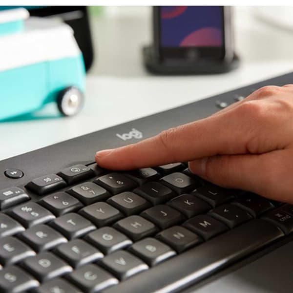 Logitech Trådløst Tastatur Signature K650 Rf Søvfarvet Spanish QWERTY