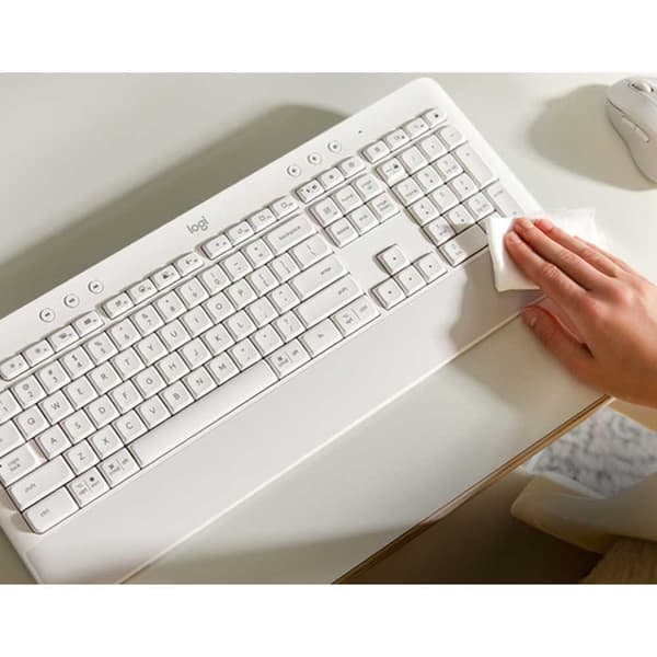 Logitech Trådløst Tastatur Signature K650 Rf Søvfarvet Spanish QWERTY