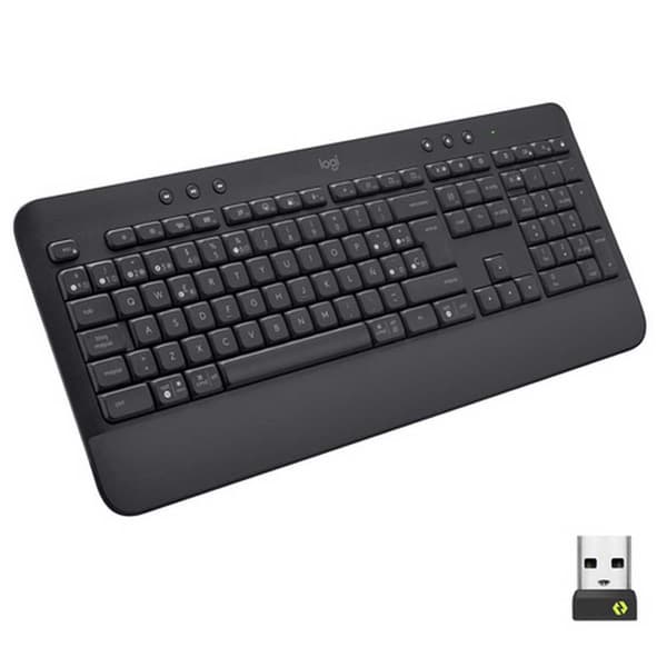 Logitech Trådløst Tastatur Signature K650 Rf Søvfarvet Spanish QWERTY