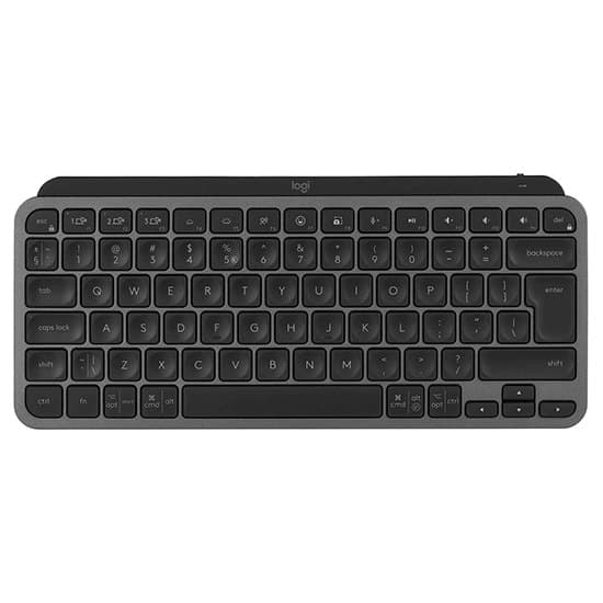 Logitech Trådløst Tastatur Mx Keys Mini Sort International QWERTY Grafit