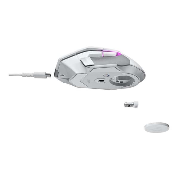 Logitech Langaton Pelihiiri G502 X Plus Lightspeed Hopeinen