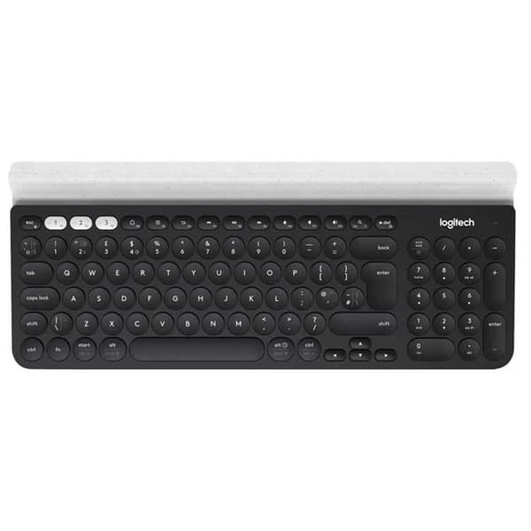 Logitech Trådløst Tastatur K780 Sort US QWERTY