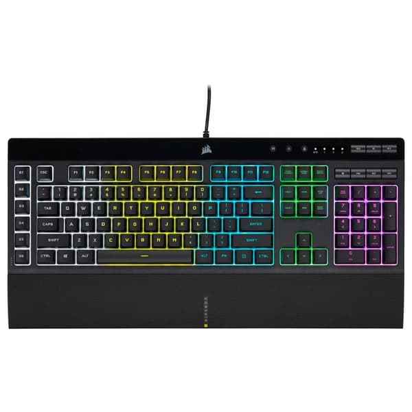 Corsair Gaming Tastatur K55 Rgb Pro Sort Sort
