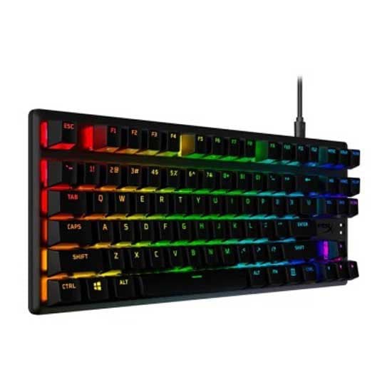Hyperx Pelin Mekaaninen Näppäimistö Alloy Origins Core Hopeinen