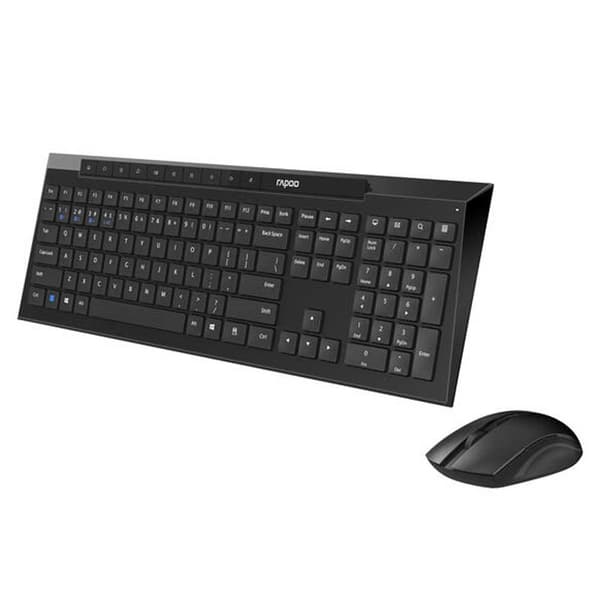 Rapoo Trådløs Mus Og Tastatur 8210m