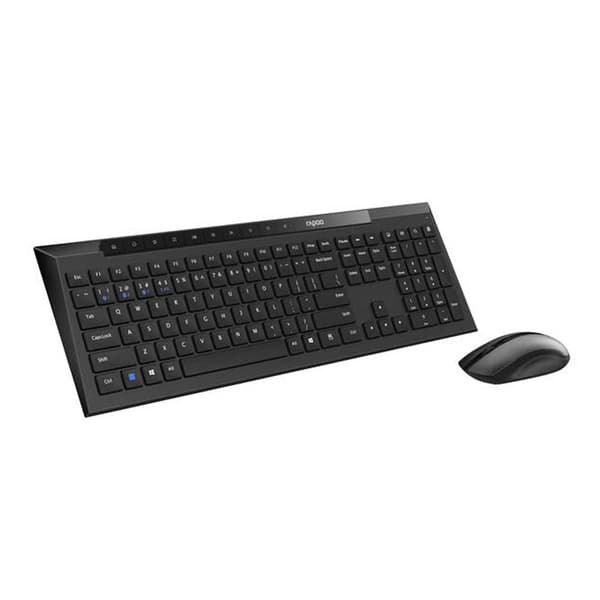 Rapoo Trådløs Mus Og Tastatur 8210m