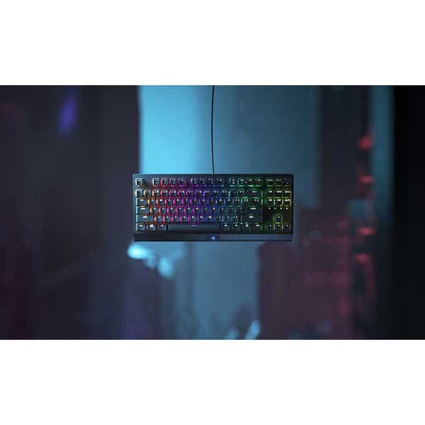 Razer Gaming Tastatur Blackwidow V3 Tenkeyless Yellow Switch Sort Spanish QWERTY