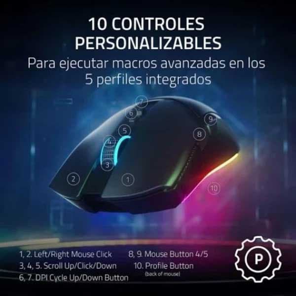 Razer Pelihiiri Cobra Pro Musta