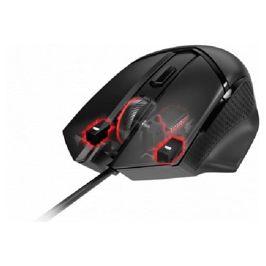 Msi Gaming Mus Clutch Gm20 Elite 6400 Dpi Sort