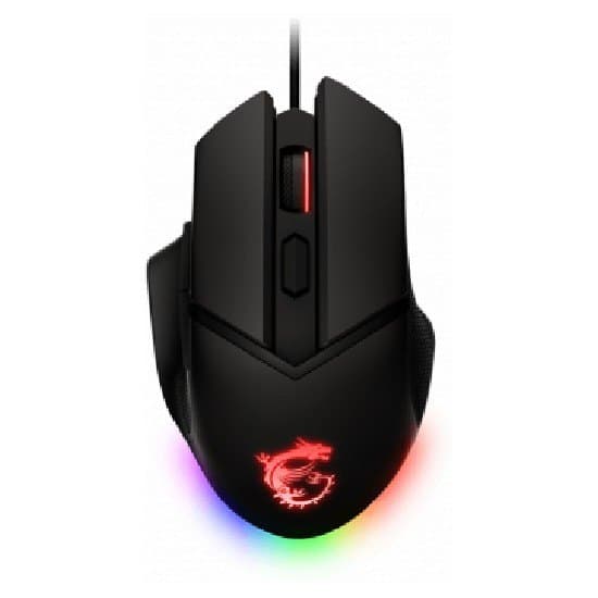 Msi Gaming Mus Clutch Gm20 Elite 6400 Dpi Sort