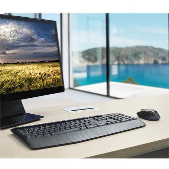 Logitech Trådlöst Tangentbord Och Mus Mk345 Svart US QWERTY
