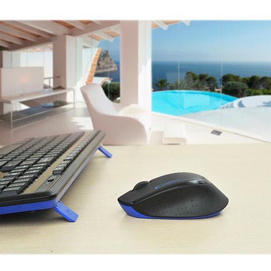 Logitech Trådlöst Tangentbord Och Mus Mk345 Svart US QWERTY
