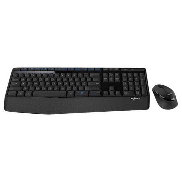 Logitech Trådlöst Tangentbord Och Mus Mk345 Svart US QWERTY Svart
