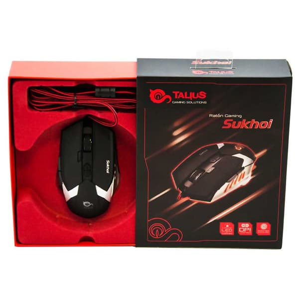 Talius Spelmus Sukhoi 2500 Dpi Svart