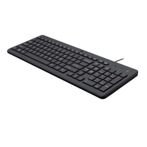Hp Tangentbord 150 Silver Svart
