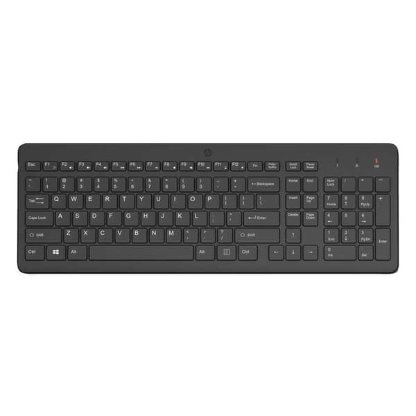 Hp Trådløst Tastatur 225 Sort Spanish QWERTY
