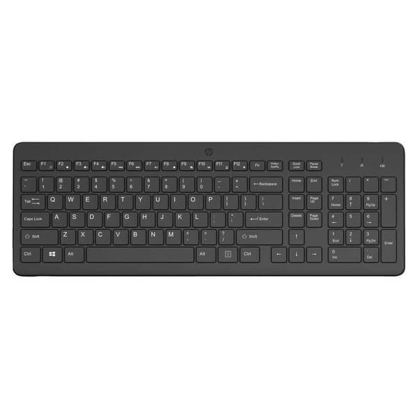Hp Trådløst Tastatur 225 Sort Spanish QWERTY