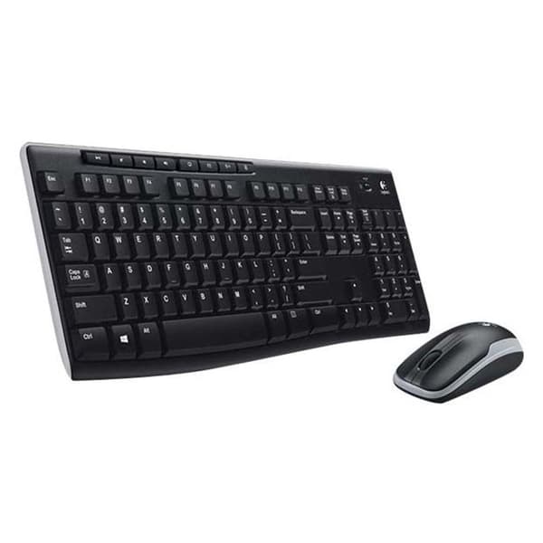 Logitech Trådløs Mus Og Tastatur Combo Mk270 Sort Hungarian QWERTY