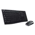 Miniatyrbillede 3 af 5: Logitech Trådløs Mus Og Tastatur Combo Mk270 Sort Hungarian QWERTY