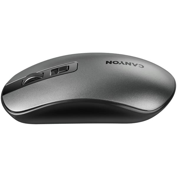 CANYON MW-18, 2.4GHz Wireless Rechargeable Mouse with Pixart sensor, 4keys, Silent switch for right/left keys,DPI: 800/1200/1600, Max. usage 50 hours