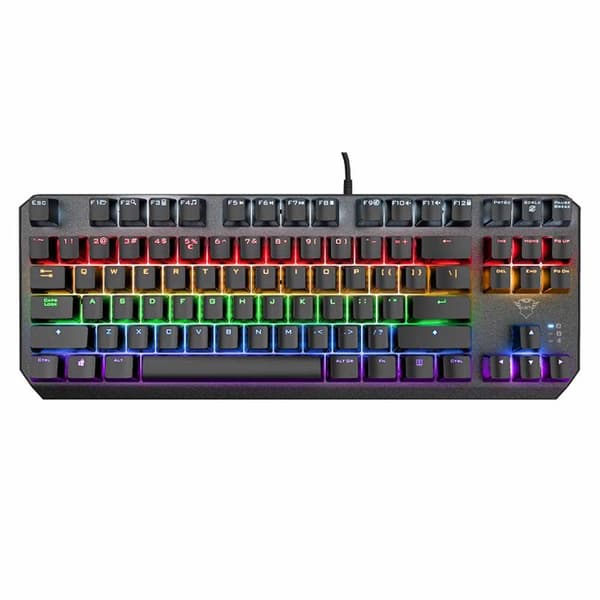 Trust Gaming Mekanisk Tastatur Gxt 834 Sort UK QWERTY
