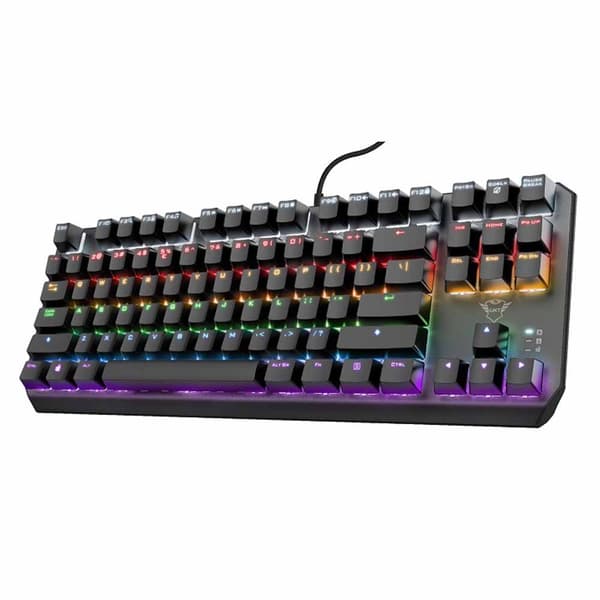 Trust Spel Mekaniskt Tangentbord Gxt 834 Svart UK QWERTY Svart