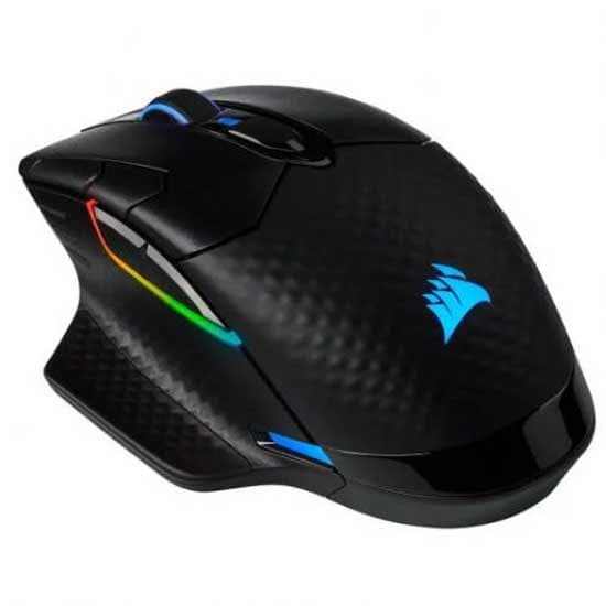 Corsair Trådløs Gaming Mus Dark Core Pro Rgb Se Sort Sort