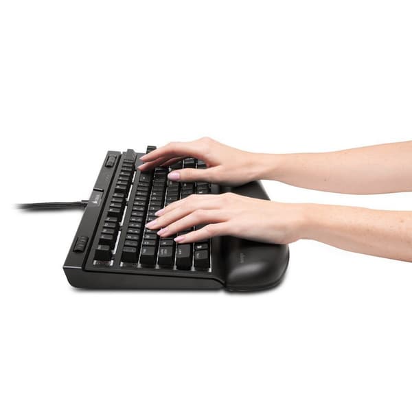 Kensington Håndledsstøtte Til Mekaniker Og Gaming Keyboards Ergosoft Sort