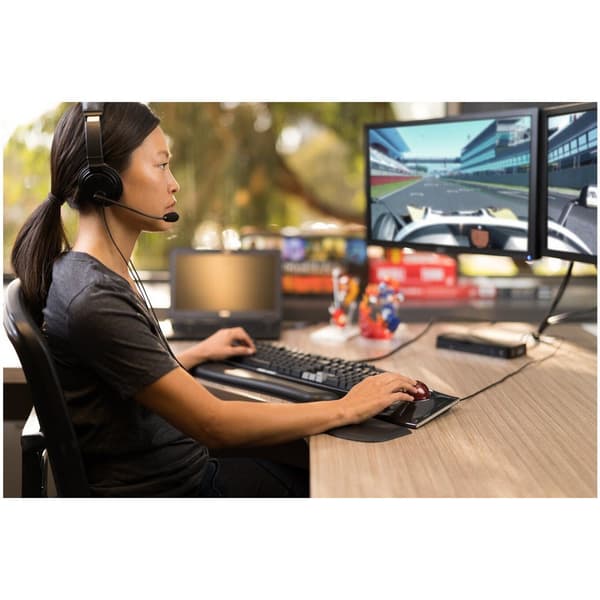 Kensington Håndledsstøtte Til Mekaniker Og Gaming Keyboards Ergosoft Sort
