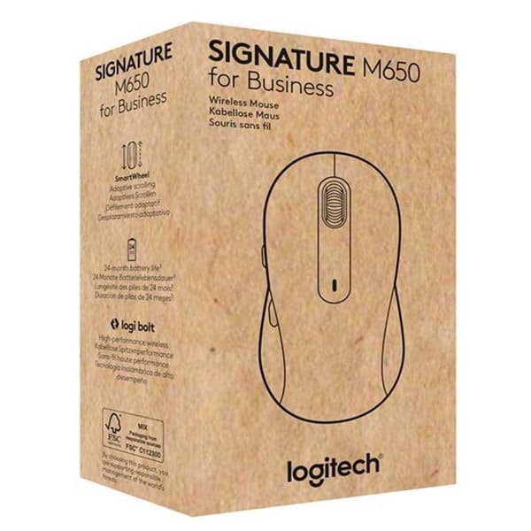 Logitech Hiiri M650 Valkoinen