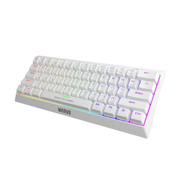 Scorpion Marvo Spel Mekaniskt Tangentbord Ma-kg962wh-b Sp