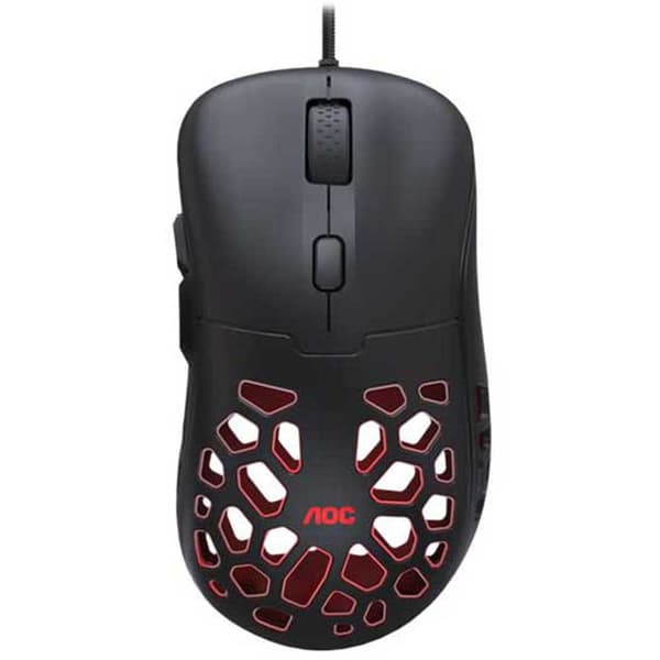 Aoc Spelmus Gm510b 16000 Dpi Svart