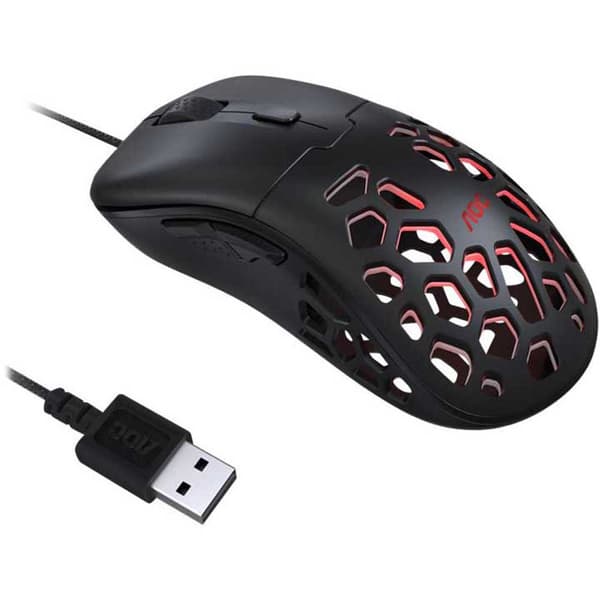 Aoc Spelmus Gm510b 16000 Dpi Svart