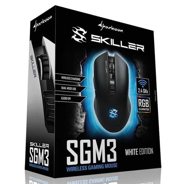 Sharkoon Spelmus Sgm3 Rgb Svart