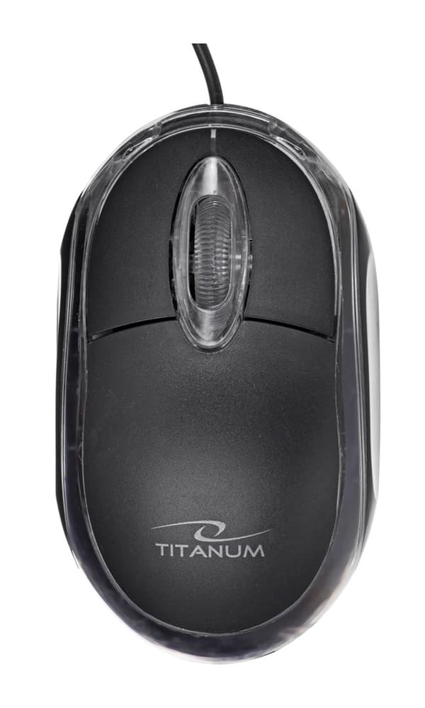 TITANUM TK106 tastatur Mus inkluderet USB Sort