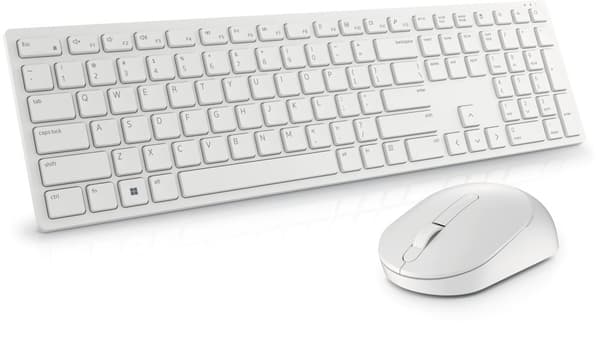 Dell KM5221W trådlös mus + tangentbordsset, vit