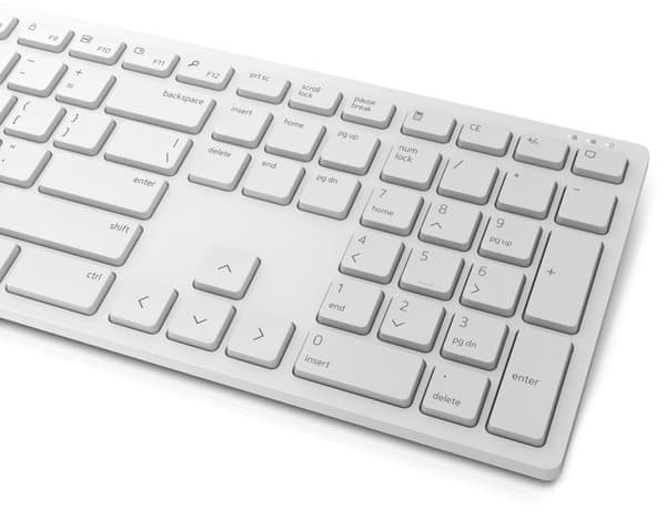 Dell KM5221W trådlös mus + tangentbordsset, vit