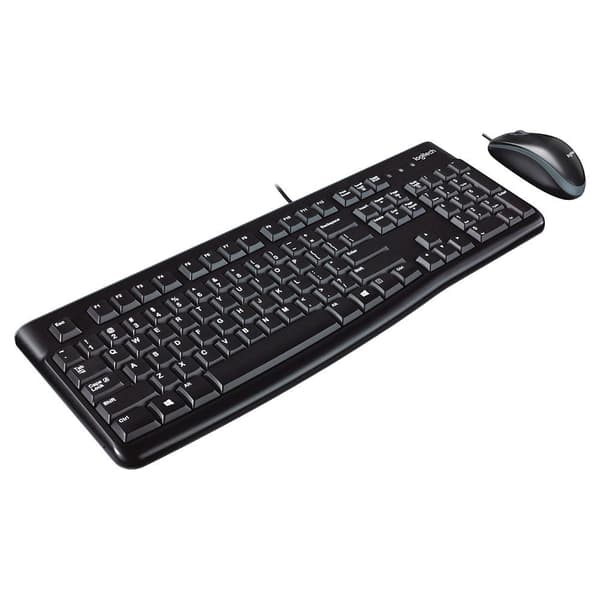 Logitech Hiiri Ja Näppäimistö Mk120 Combo Musta US QWERTY