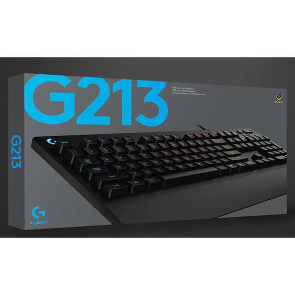 Logitech G213 Prodigy Rgb Gamingtastatur Sort