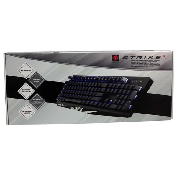 Mad Catz Mekaniskt Tangentbord För Spel S.t.r.i.k.e. 4
