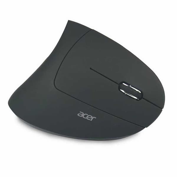 Acer Vertical Trådlös Ergonomisk Mus Svart Svart