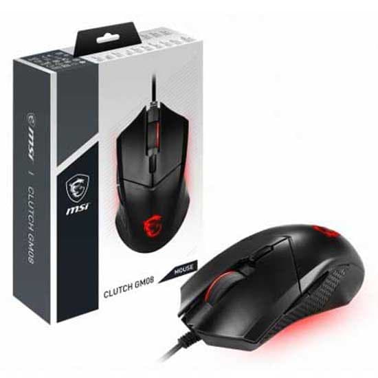 Msi Spelmus Clutch Gm08 Svart