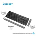 Miniatyrbillede 7 af 9: HP 230 trådløs mus og tastatur kombination